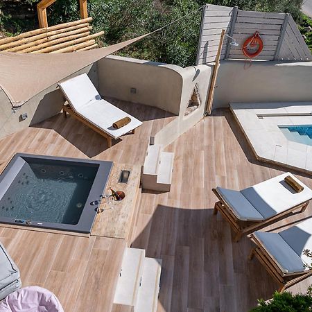 Verekinthos Villas - Pool, Hot Tub, Bbq, Kids Playground, Stunning Mountain Views Yerolákkos المظهر الخارجي الصورة